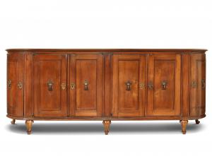 Credenza in legno di noce massello